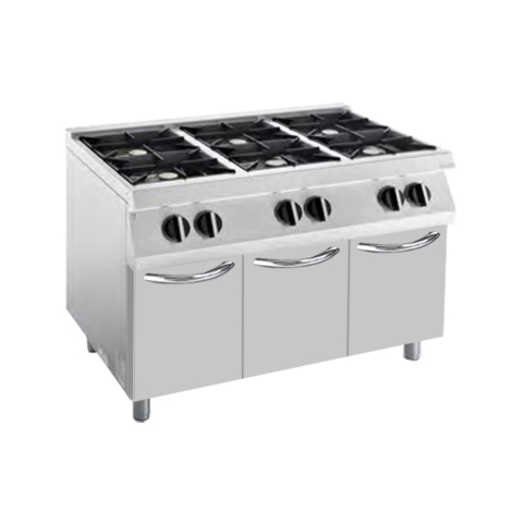 Плита газовая 900 серии Apach Chef Line SLRRG129CS