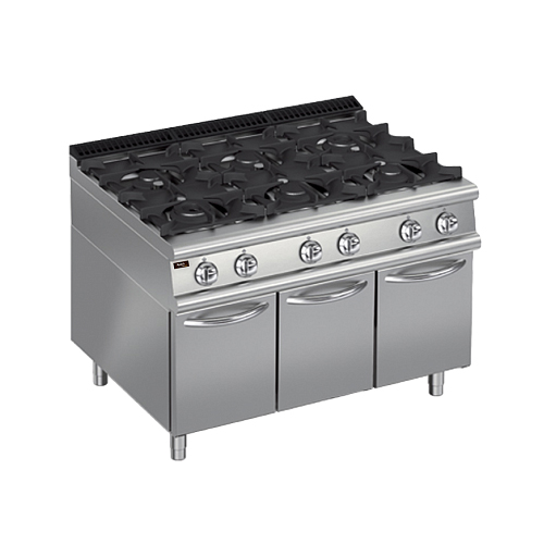 Плита газовая 700 серии Apach Chef Line LRRG127CS