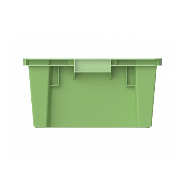 Ящик универсальный пищевой конусный Plast 600x400x200 сплошной