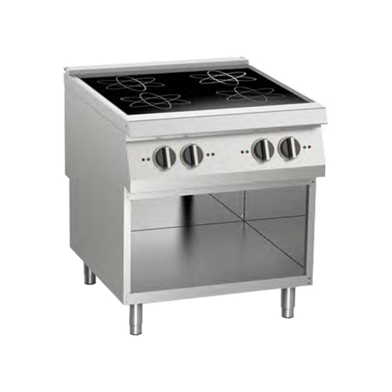 Плита со сплошным покрытием индукционная 900 серии Apach Chef Line SLRIFC89OS
