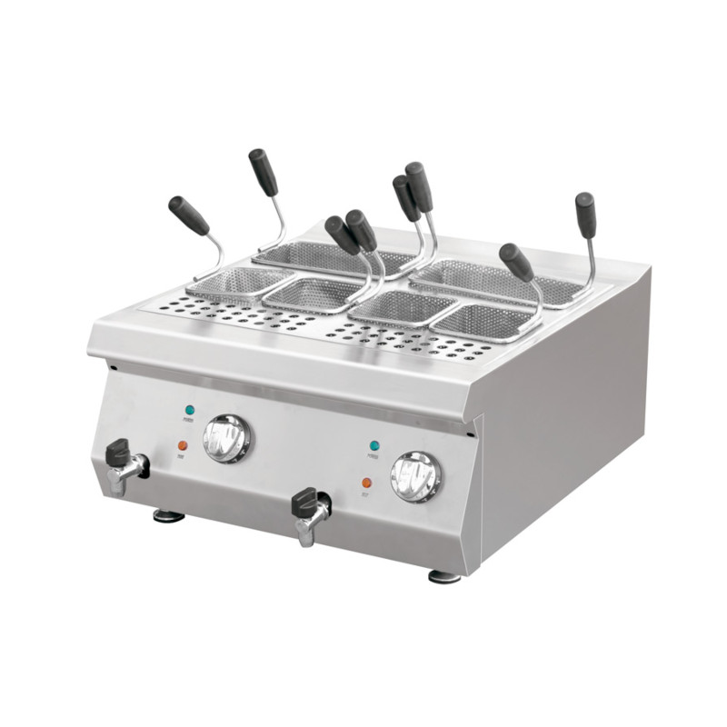 Макароноварка Kocateq 1M0CP1E с 2 ваннами и 6 корзинами