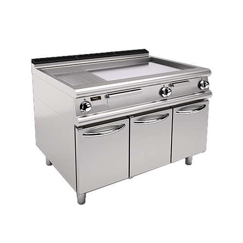 Электрическая жарочная поверхность 900 серии Apach Chef Line LFTE129CLRCS хром