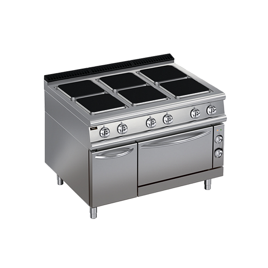 Плита электрическая 700 серии Apach Chef Line LRE127FECS