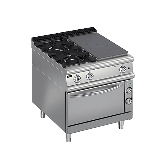 Плита со сплошной поверхностью газовая 700 серии Apach Chef Line LRSTG87R2SXFE