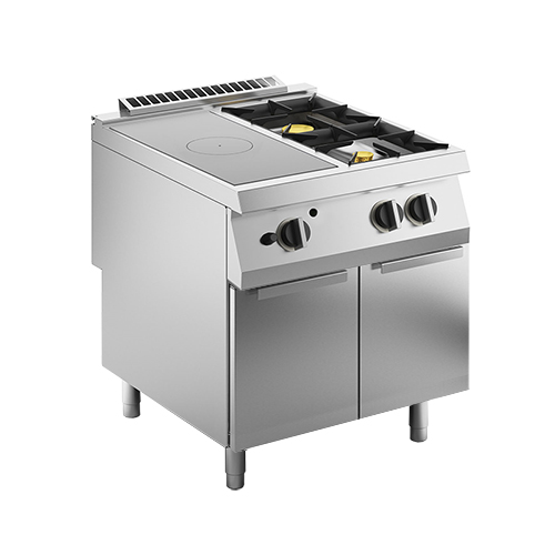 Плита со сплошной поверхностью газовая 900 серии Apach Chef Line SLRSTG89R2DXCS